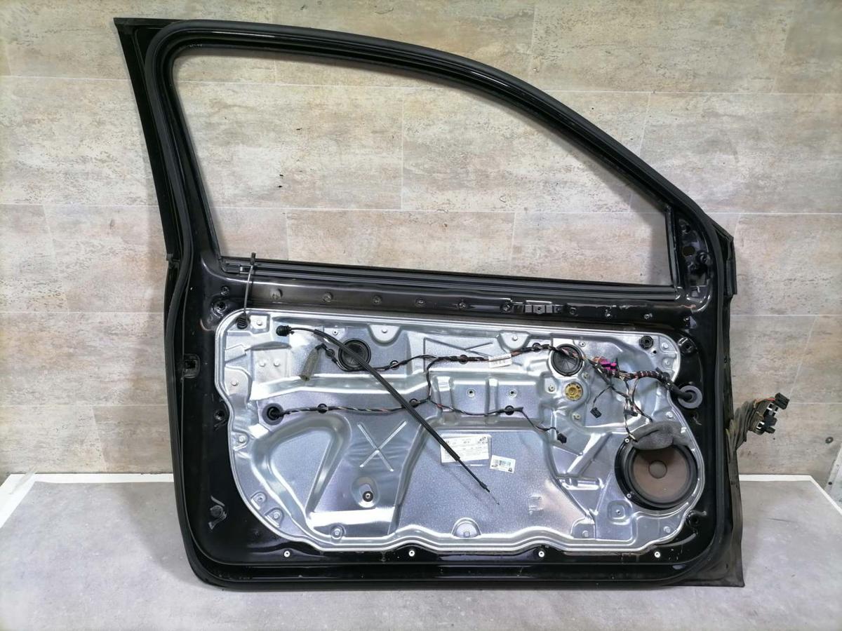 VW Polo 9N3 original Tür vorn links LC9Z Black Magic Pearl 3-Türer Bj.2007